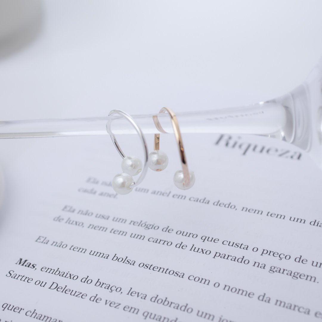 Anel Pérolas - Regulável