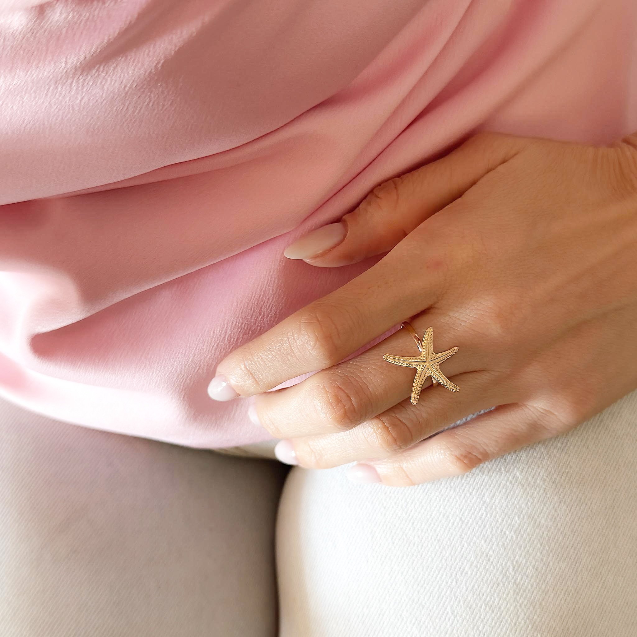 Anel Regulável - Estrela do Mar