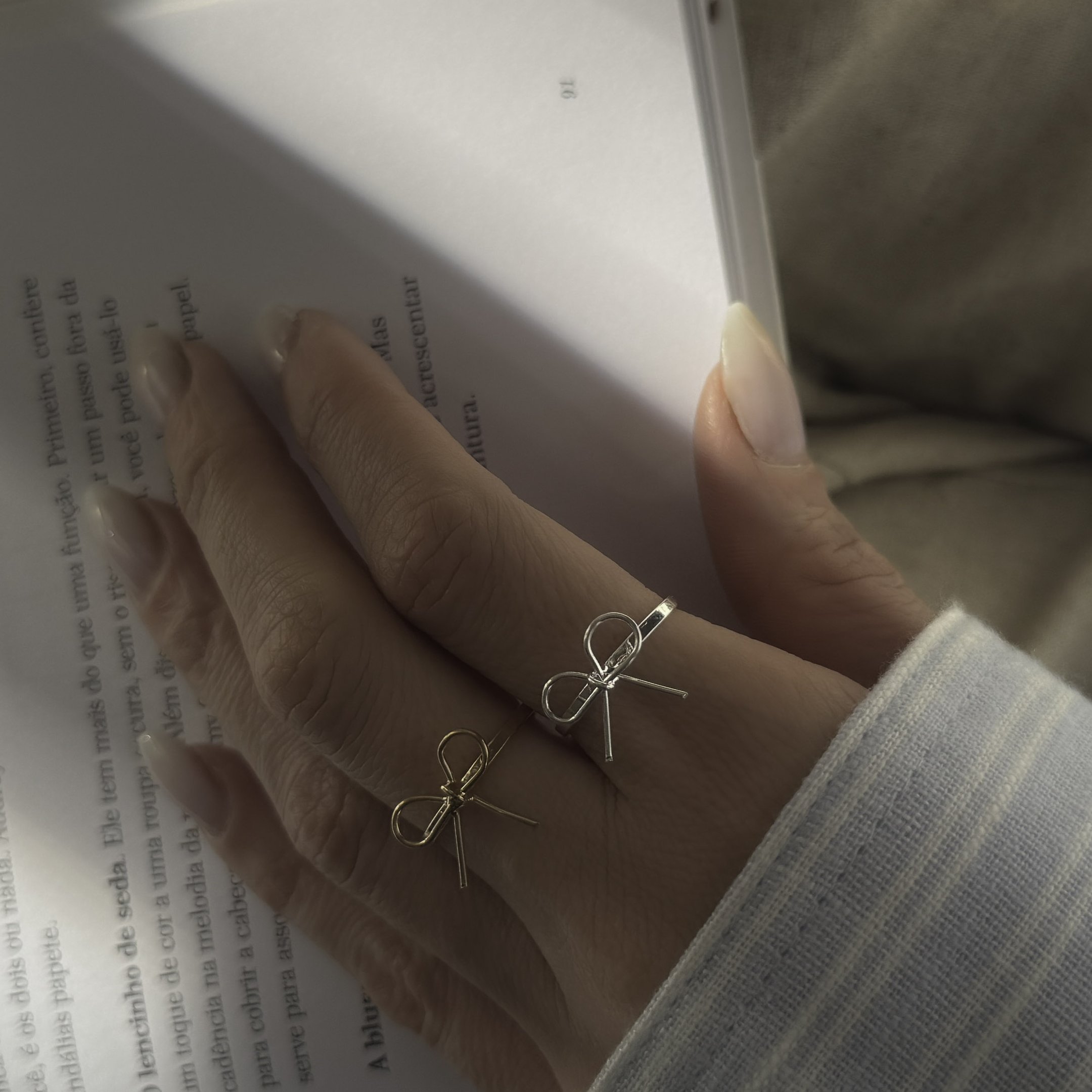 Anel Regulável - Laçinho Aro