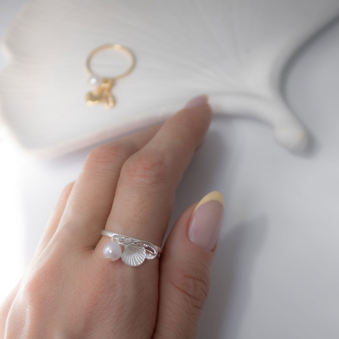 Anel Regulável - Pingentinhos Verão