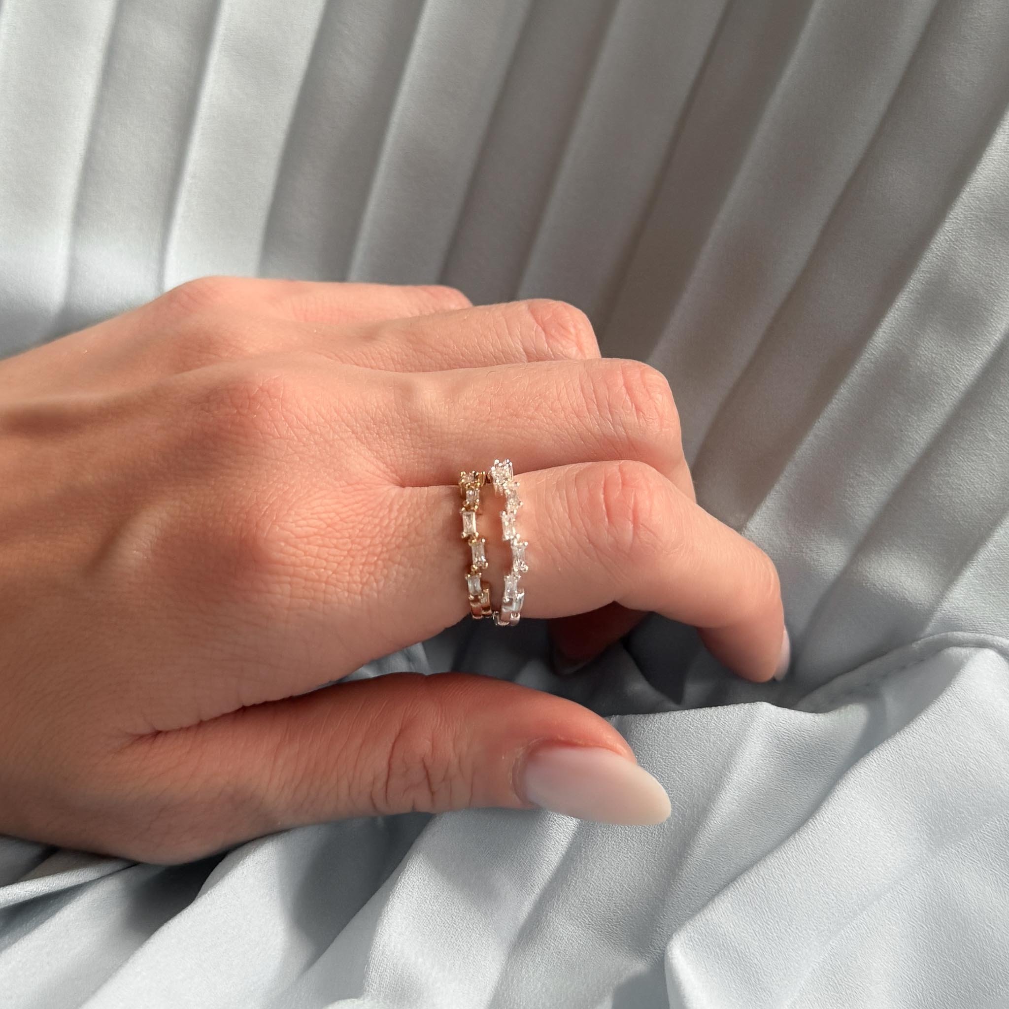 Anel Regulável - Plaquinhas Microzircônia