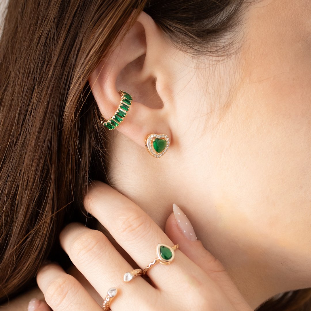 Anel Regulável - Ponteiras Coração