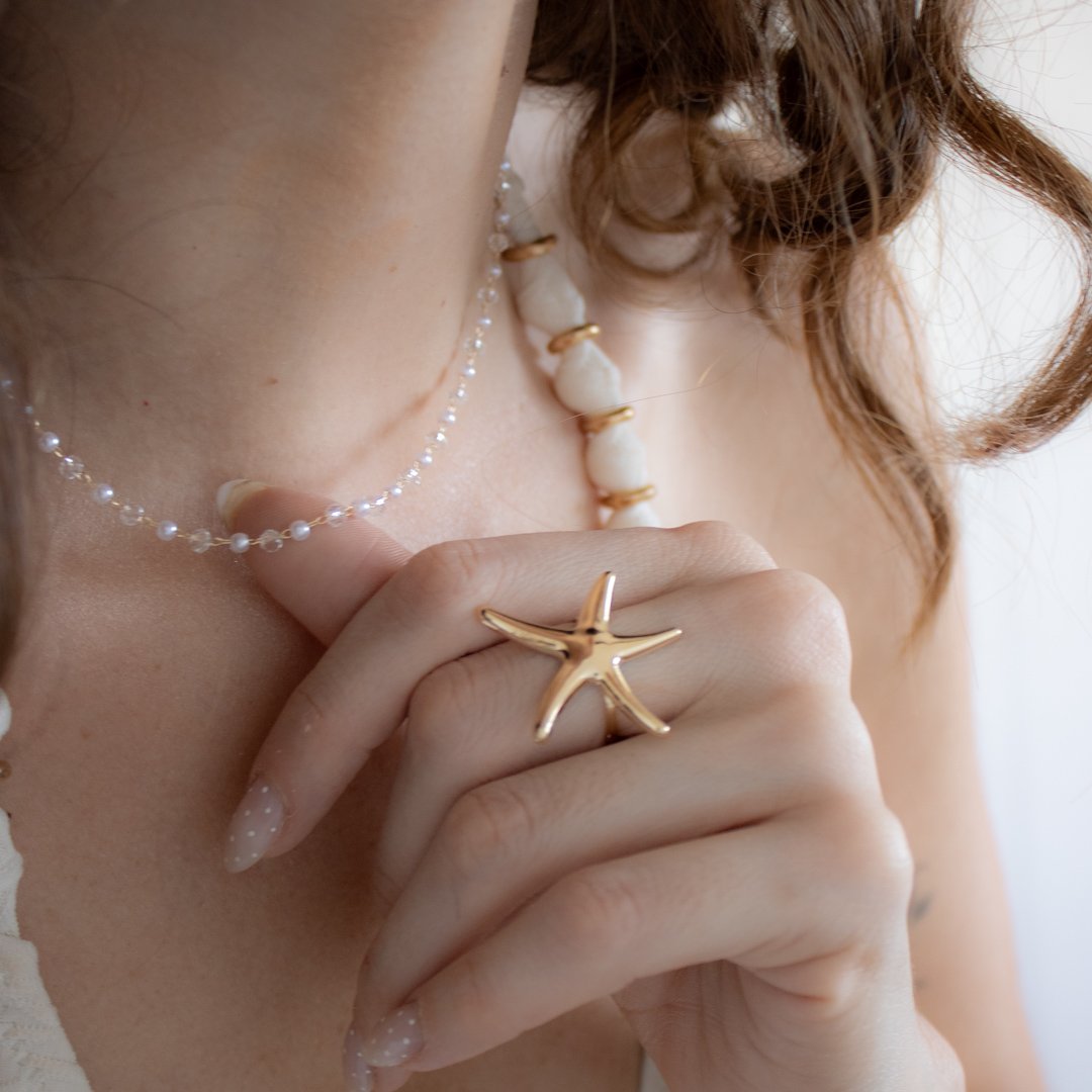 Anel Regulável - Star Sea