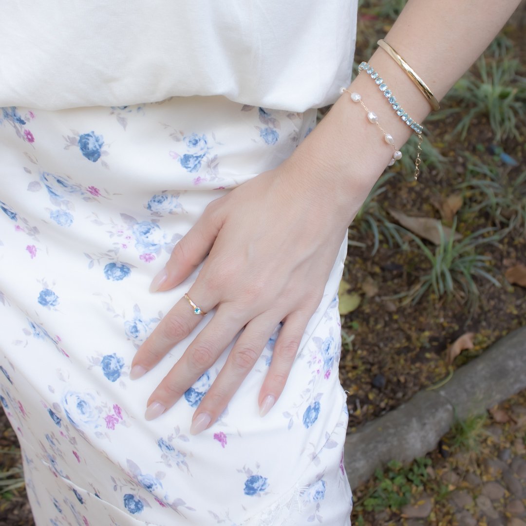 Anel - Regulável Ponto de Luz Colorido