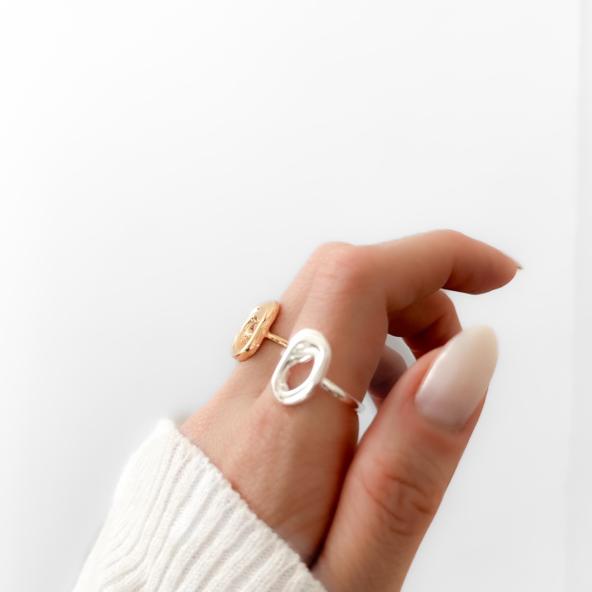 Anel Tam único 17 - Sand