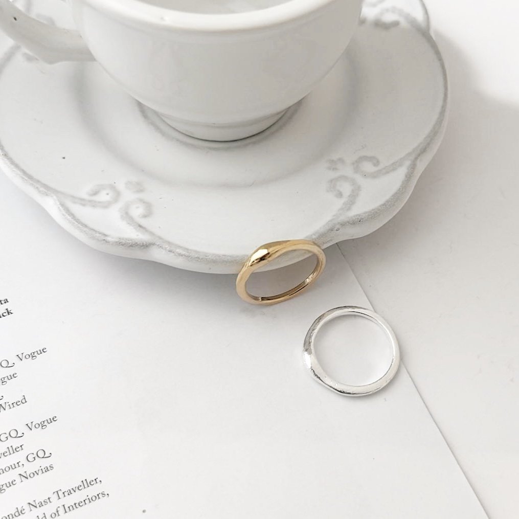 Anel Tam Único 18 - Aliança Orgânica