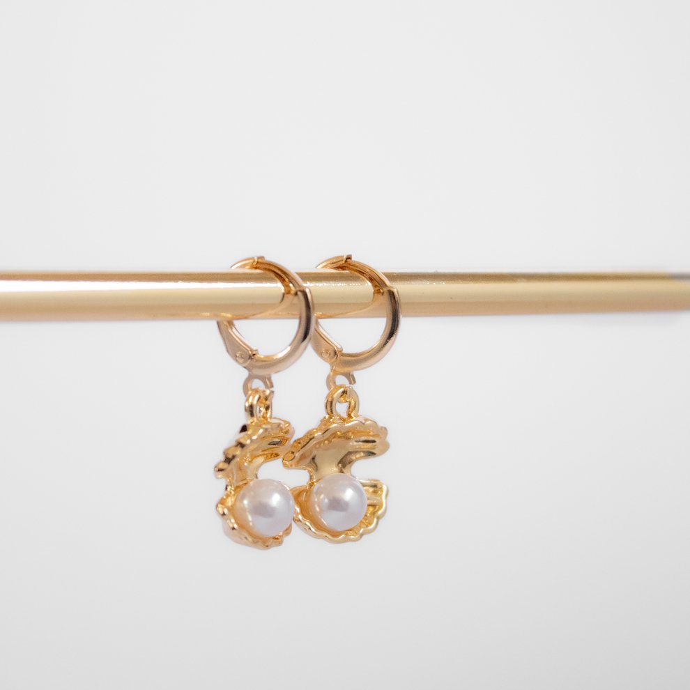 Argolinha - Concha e Pérola