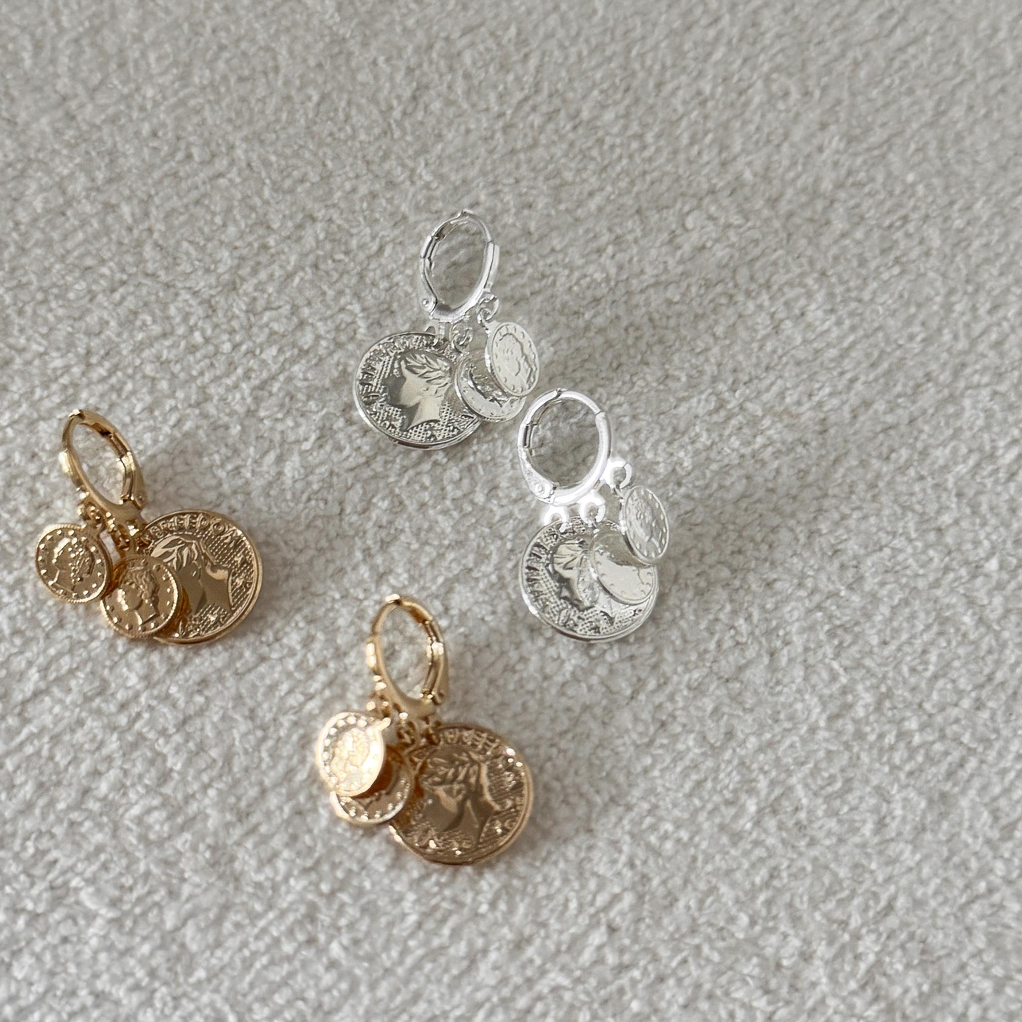 Argolinha - Moedas Boho