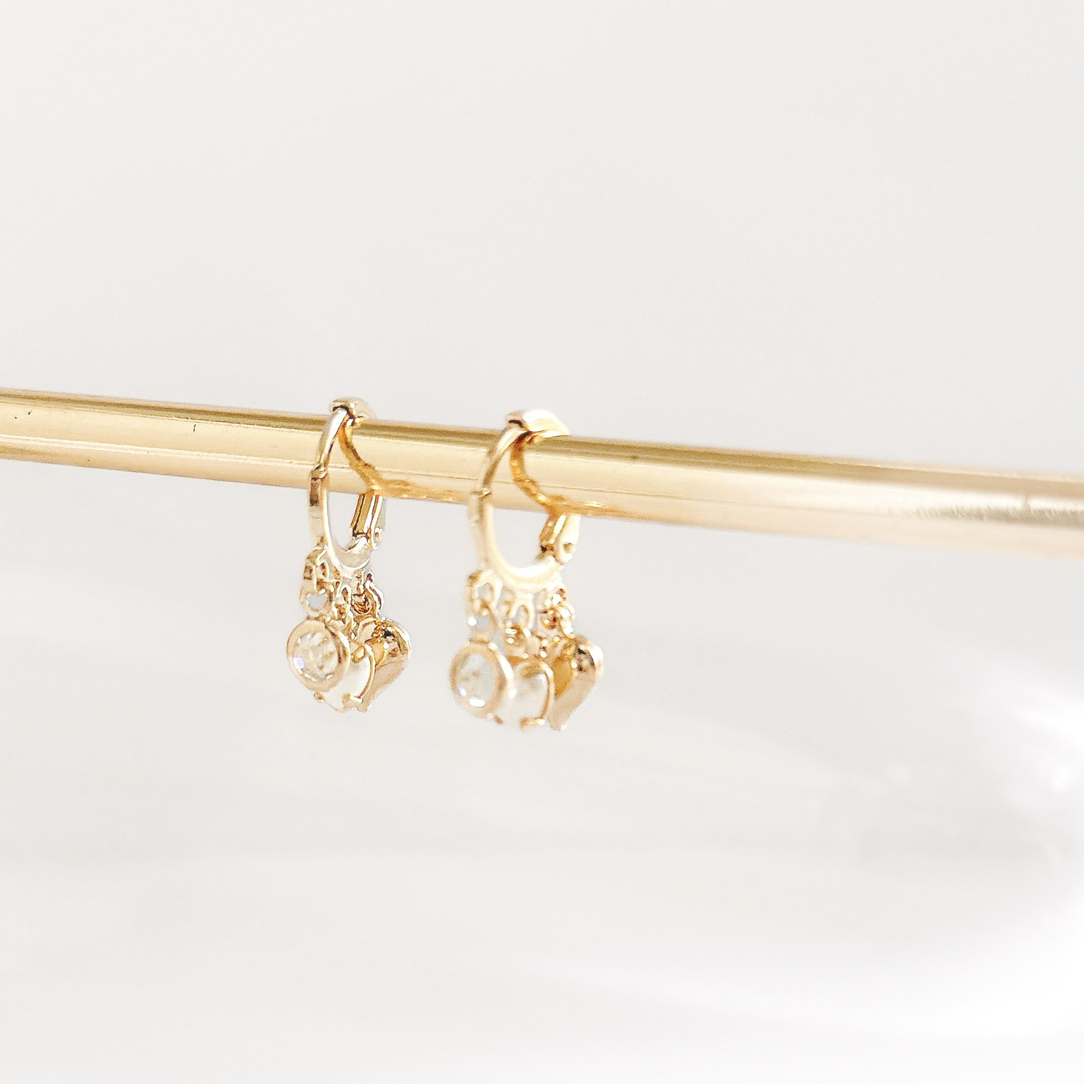 Argolinha - Pérolas e Coração