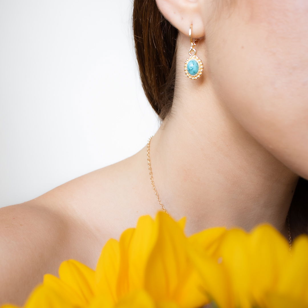 Argolinha Click - Turquesa