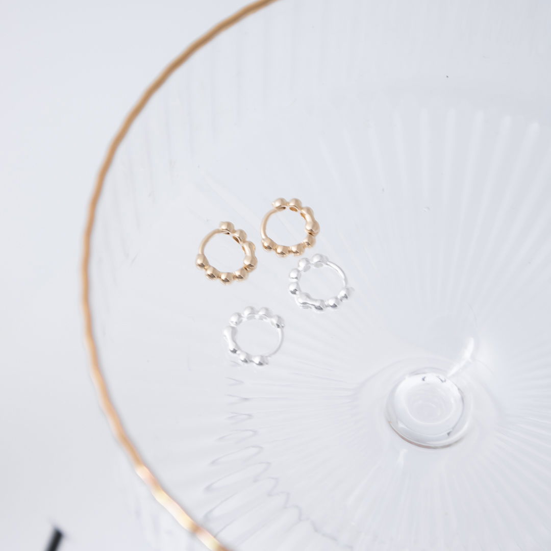 Argolinha Clique - Bolinhas Tamanho PP