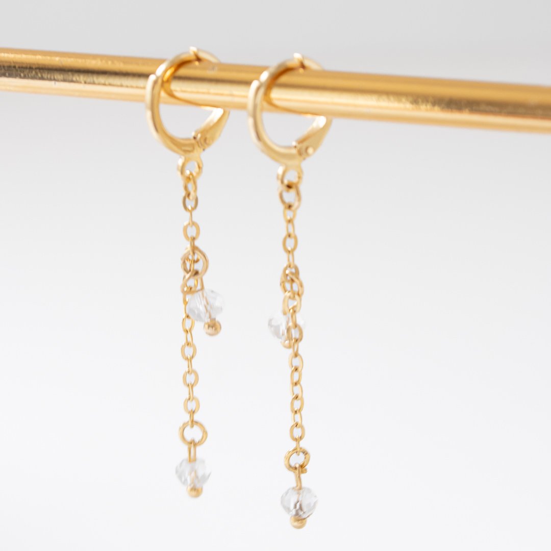 Argolinha Clique - Correntinha Cristais