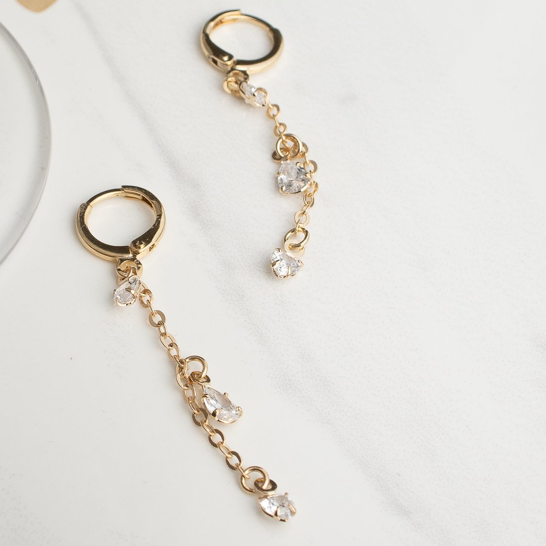 Argolinha Clique - Correntinhas Zircônias