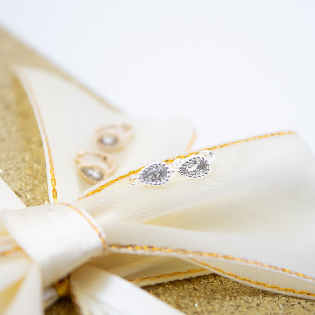 Argolinha Clique Pequena - Gota Zircônia