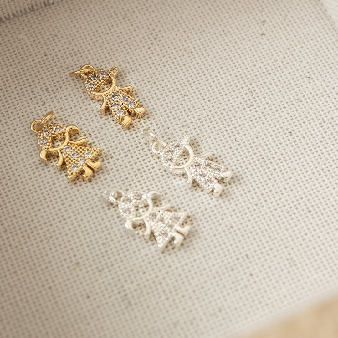 Berloque/Pingente Médio - Menina(o)