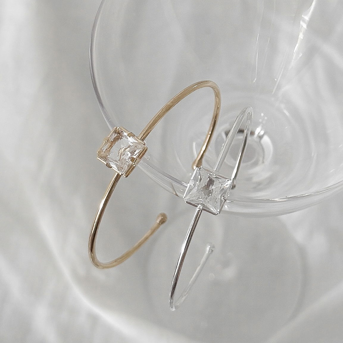 Bracelete - Pedra Quadrada