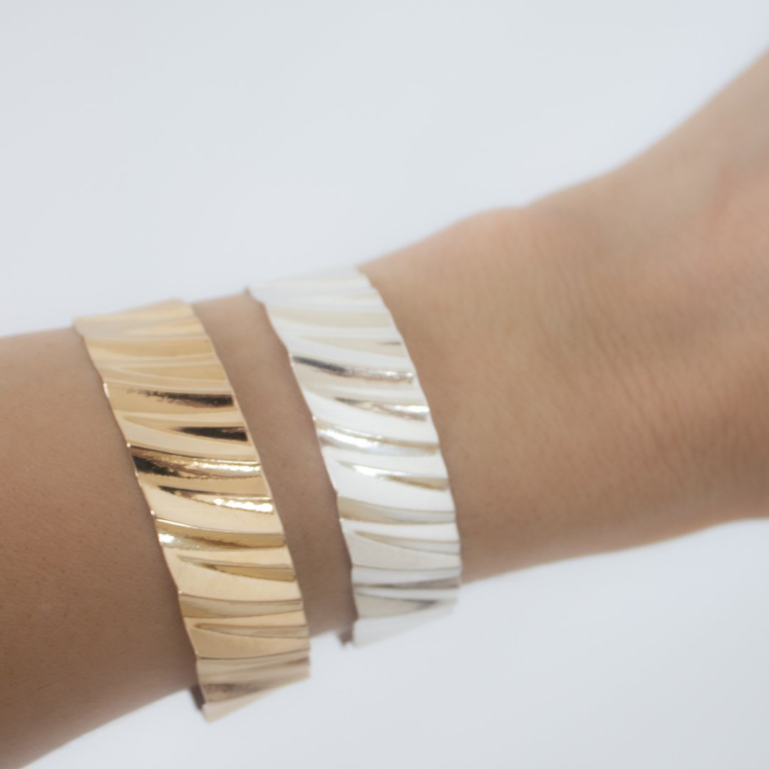 Bracelete - Plissado