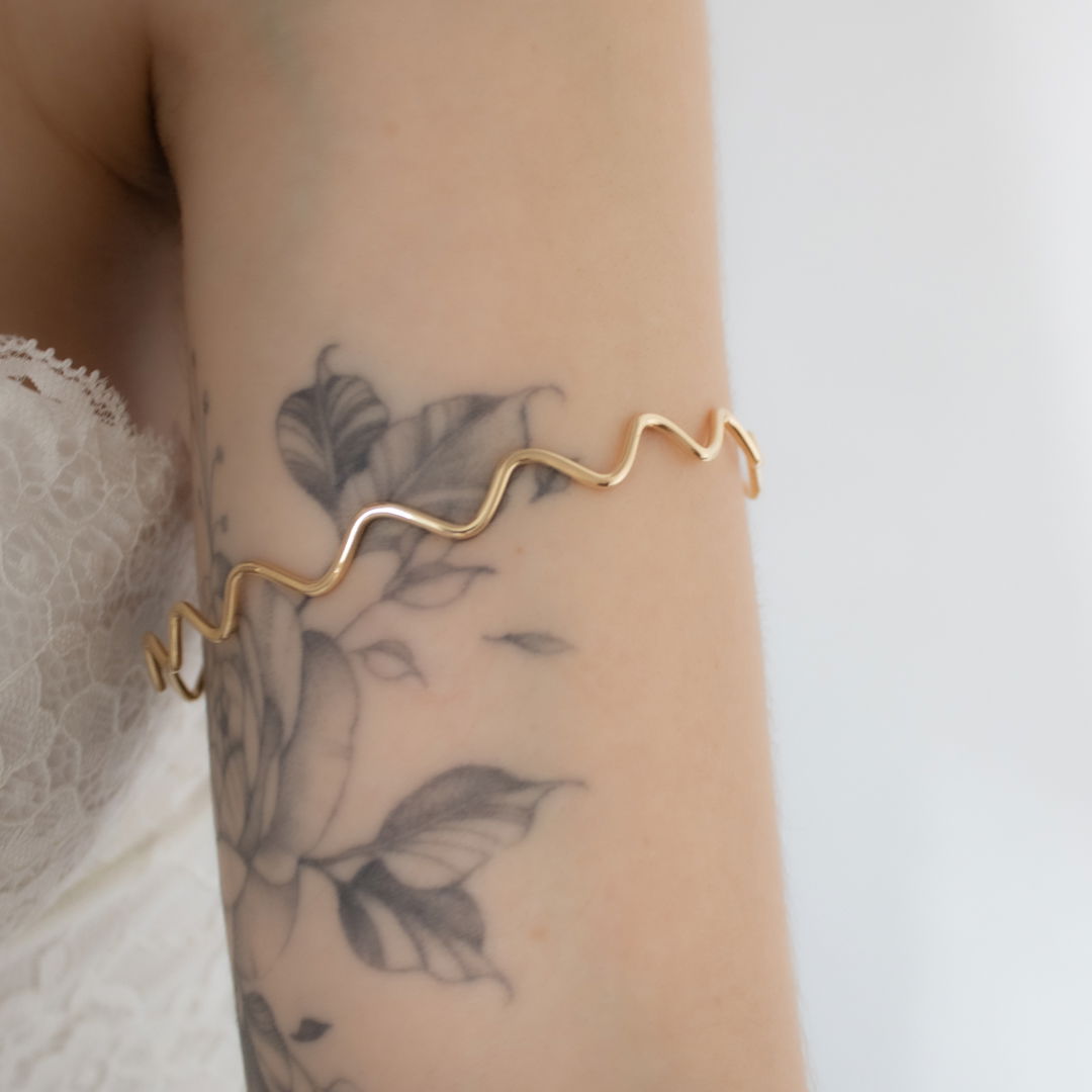 Bracelete Antebraço - Recorte