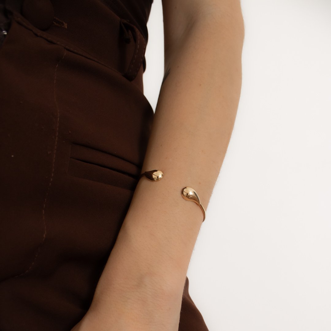 Bracelete - Gotas Assimétricas