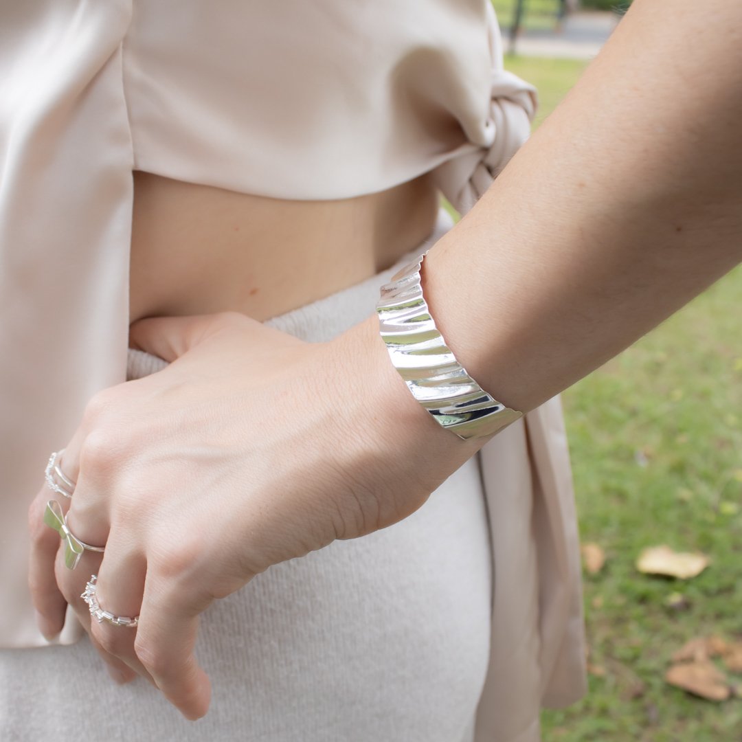 Bracelete - Plissado