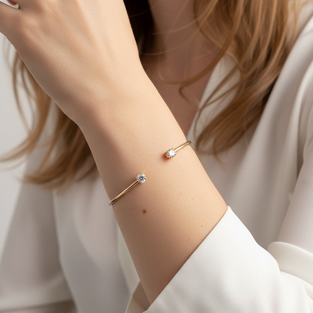 Bracelete - Ponto de Luz Cristal