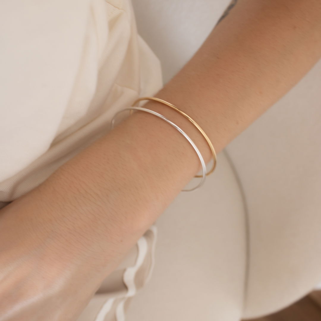 Bracelete - Tubo Linear Fino