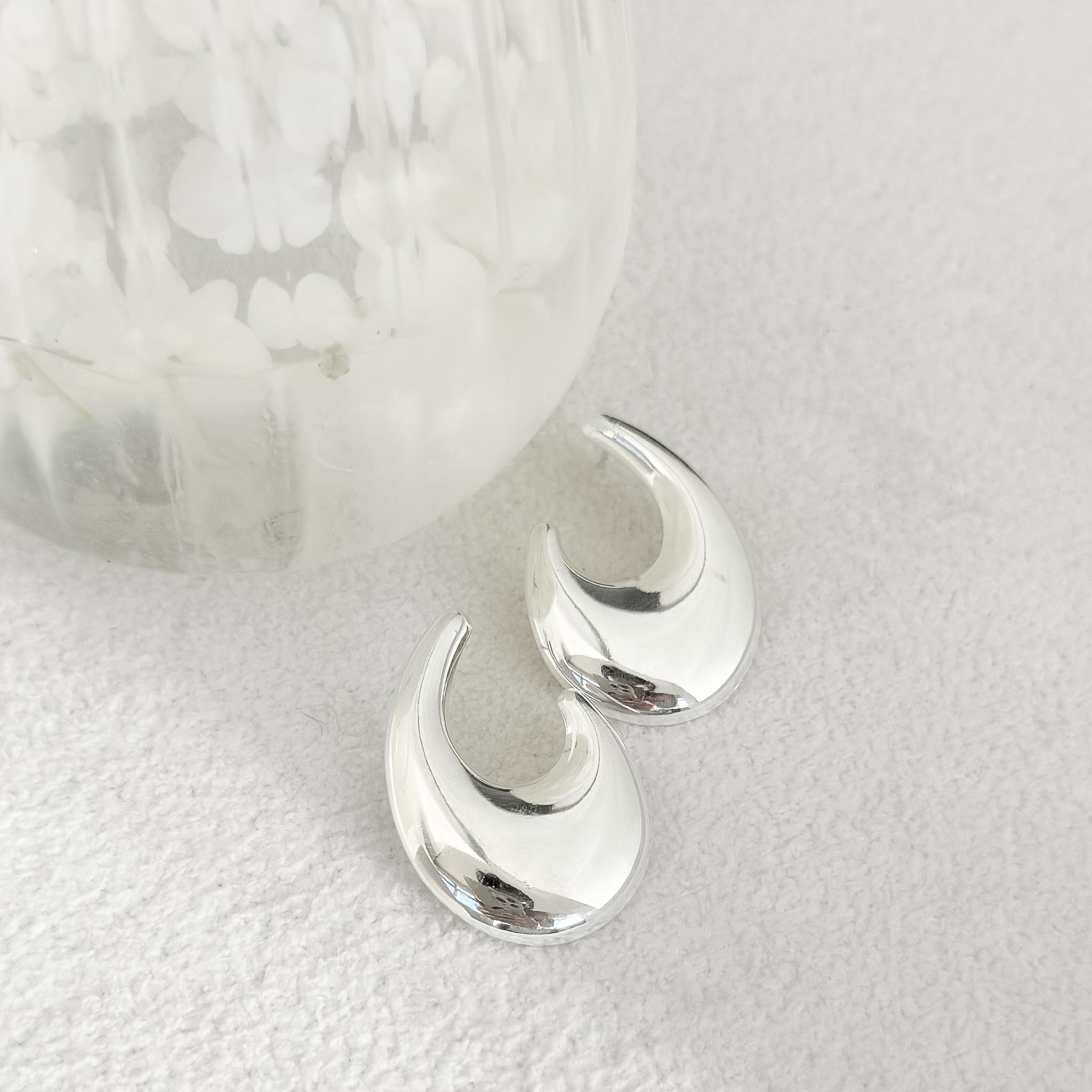 Brinco - Gota em Espiral