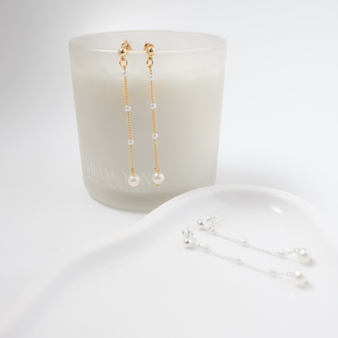 Brinco - Correntinha Pérola