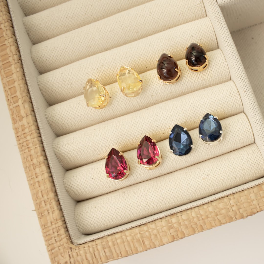 Brinco Gota - Tons de Outono