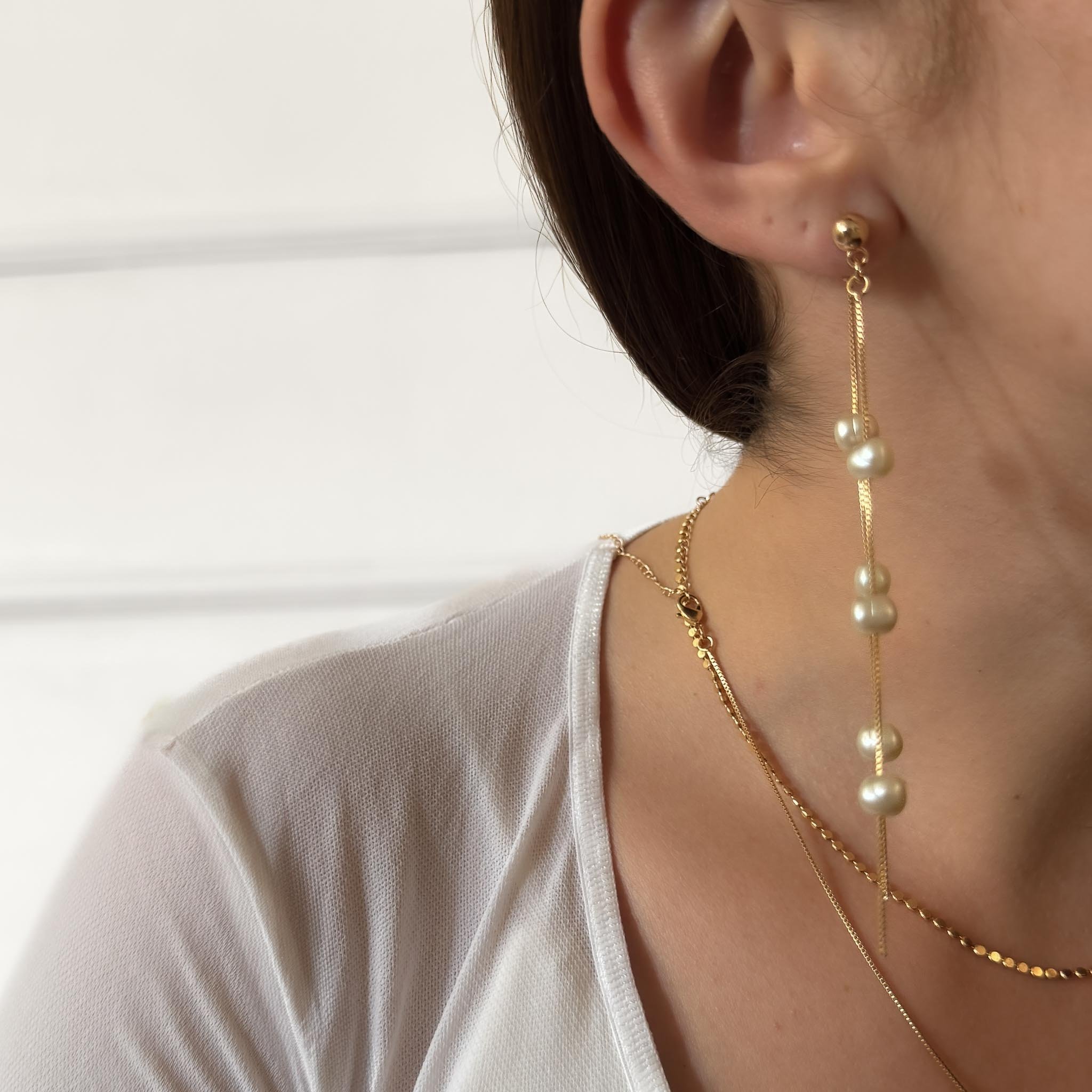 Brinco Grande - Linha Pérolas Maré