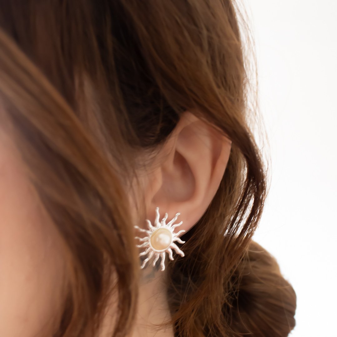 Brinco Médio - Sol Pérola