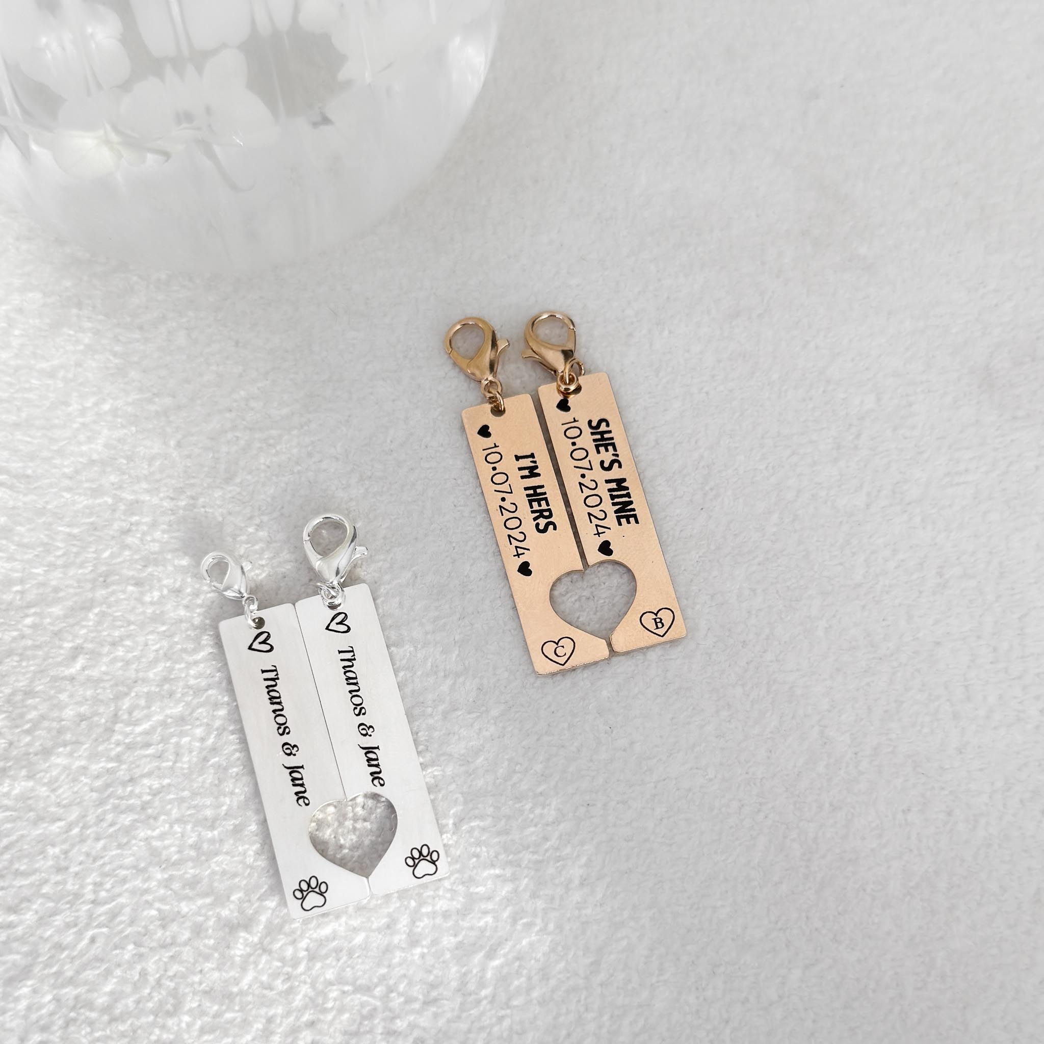 Chaveiro - Personalizado Gravação Metades