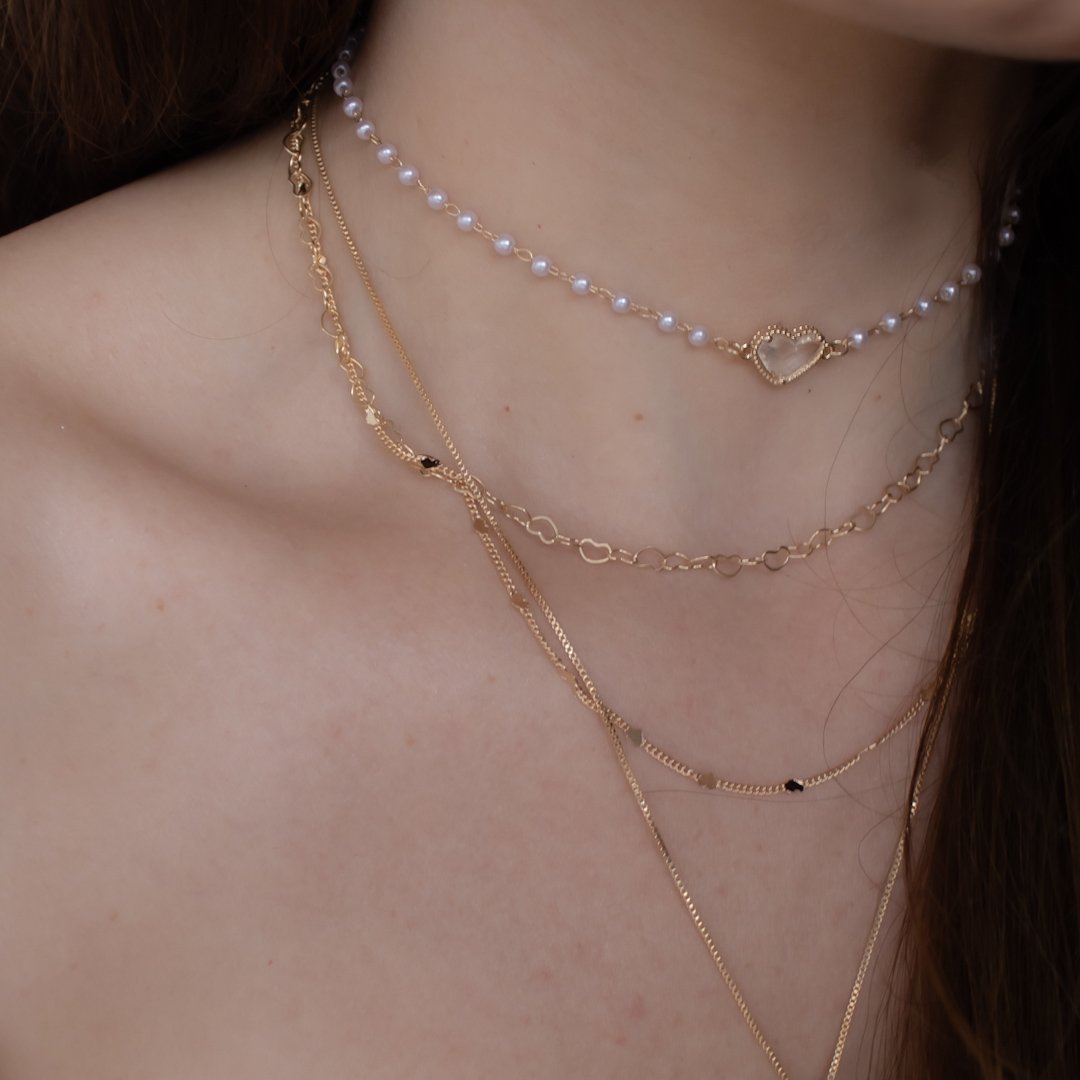 Choker - Corrente e Coração