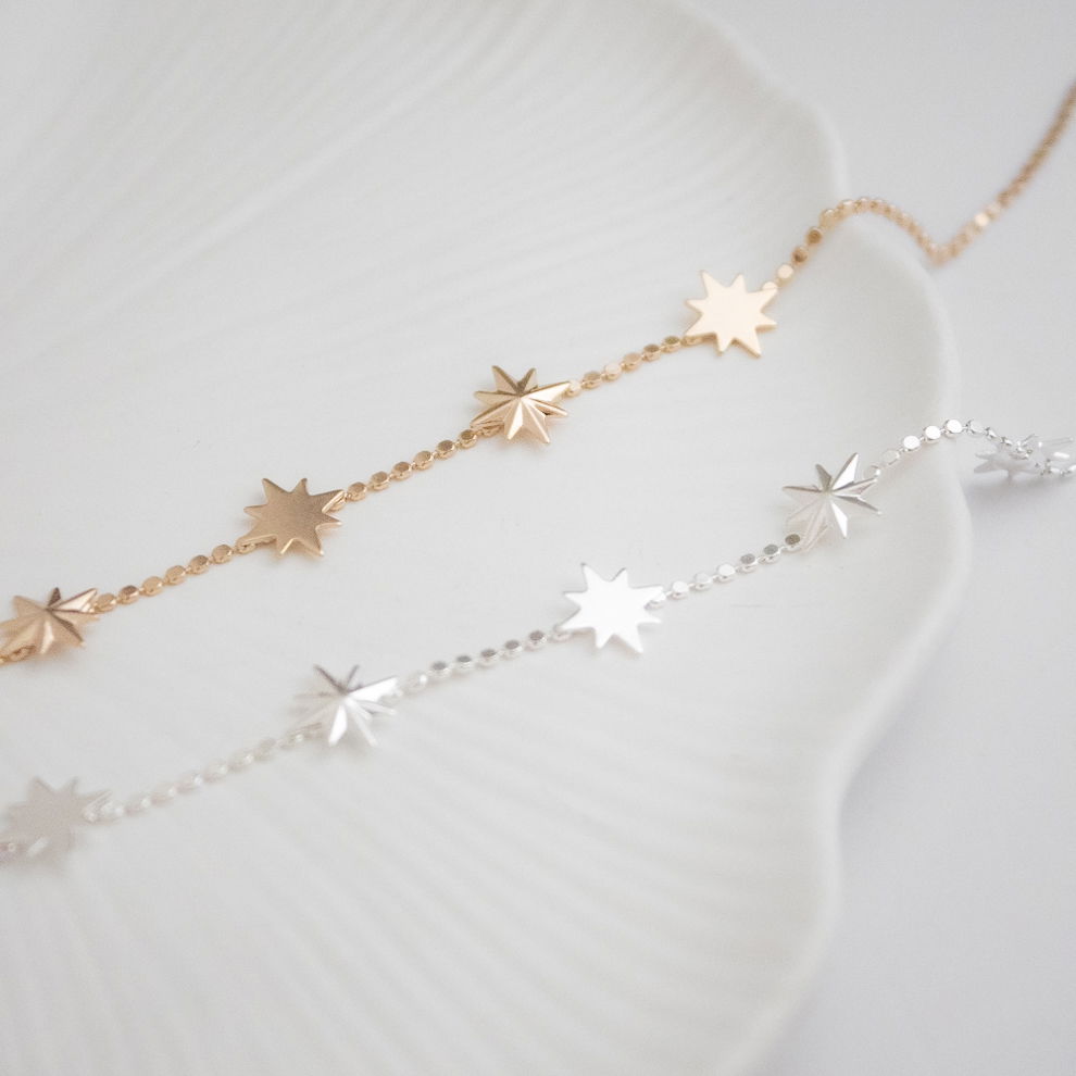 Choker - Corrente Estrelas