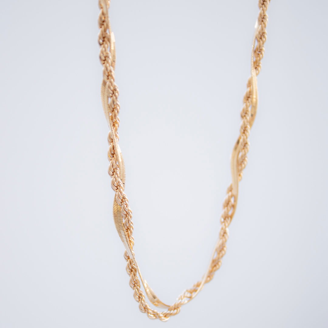 Choker - Corrente Fita e Cordão Baiano