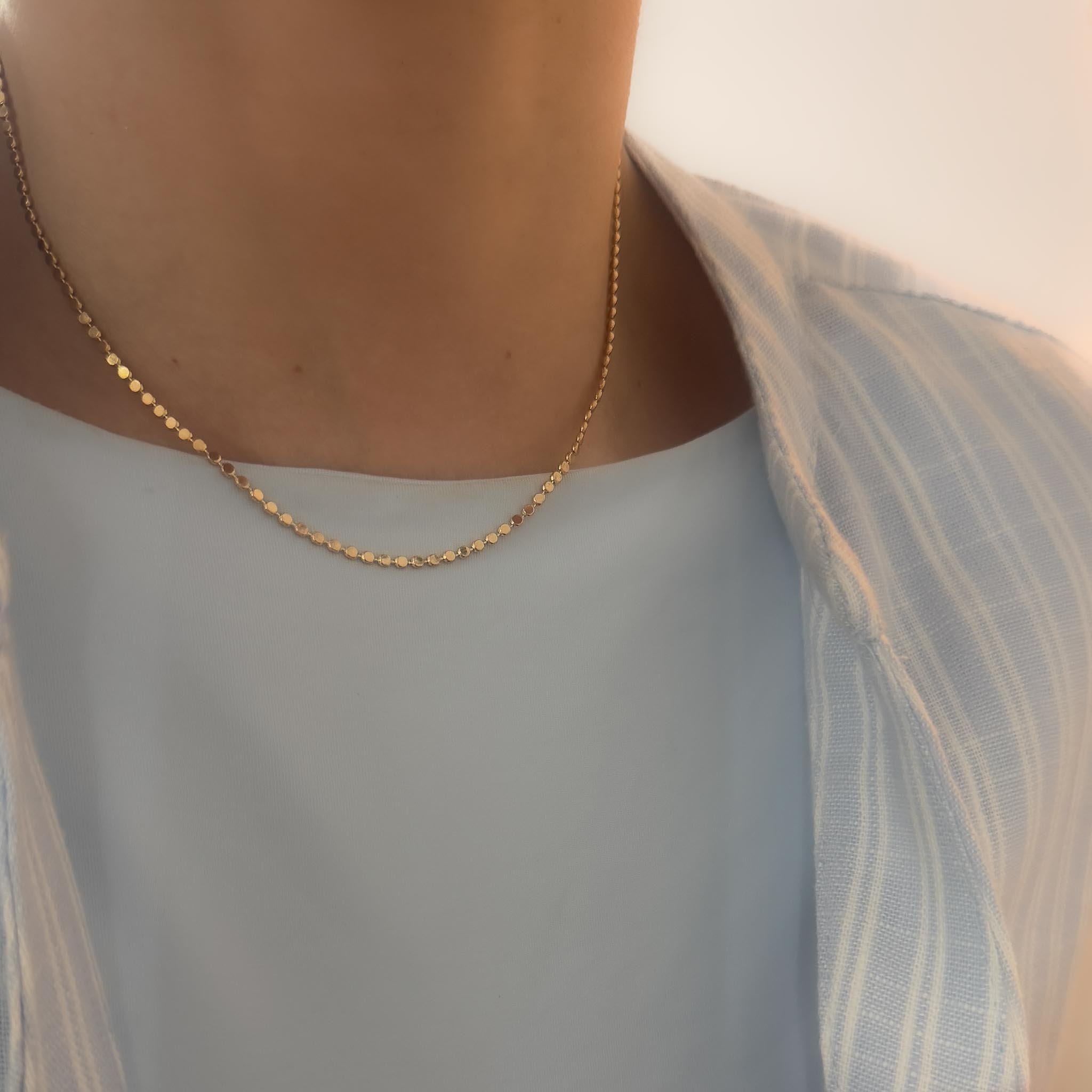 Choker - Disco Espessura fina