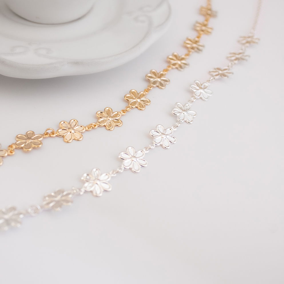 Choker - Flores Espelhadas