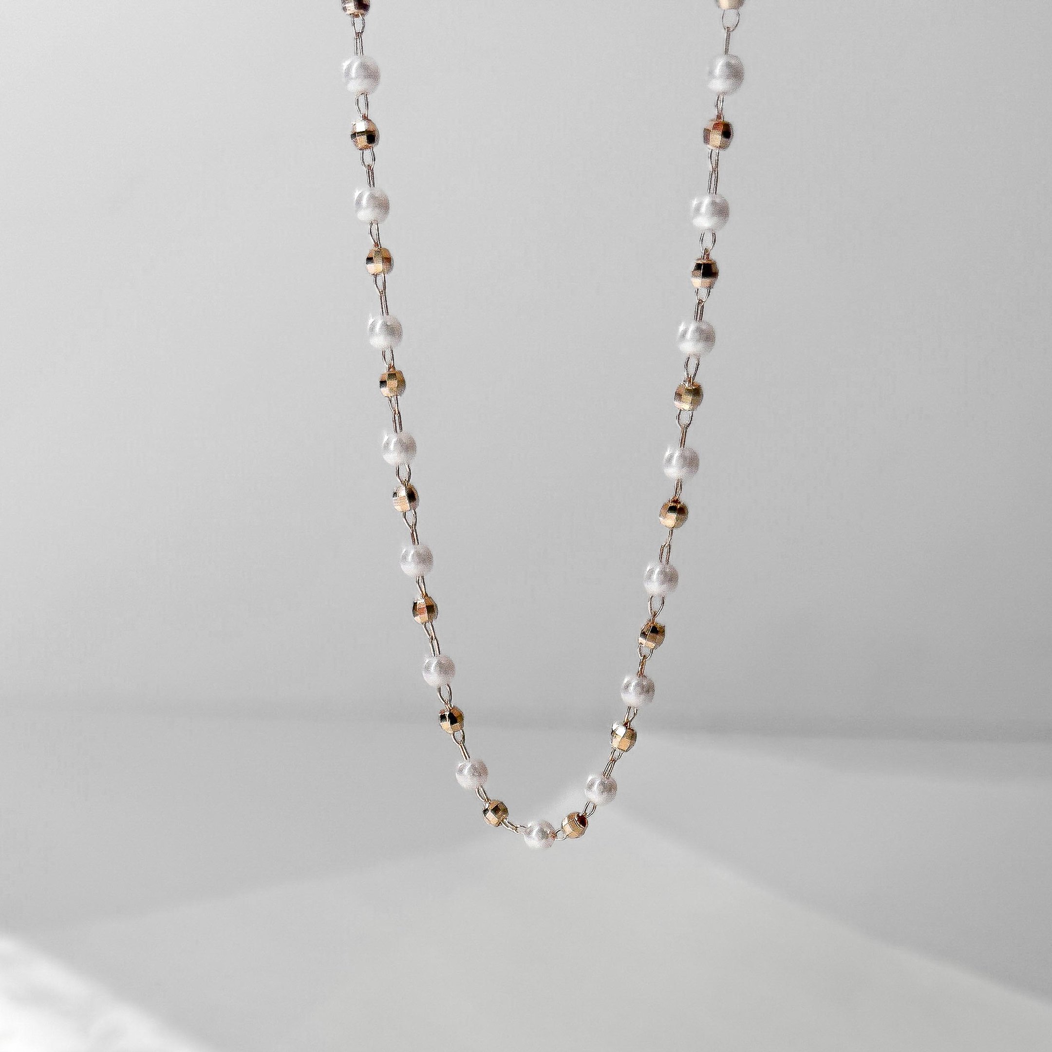 Choker - Pérolas e Brilho