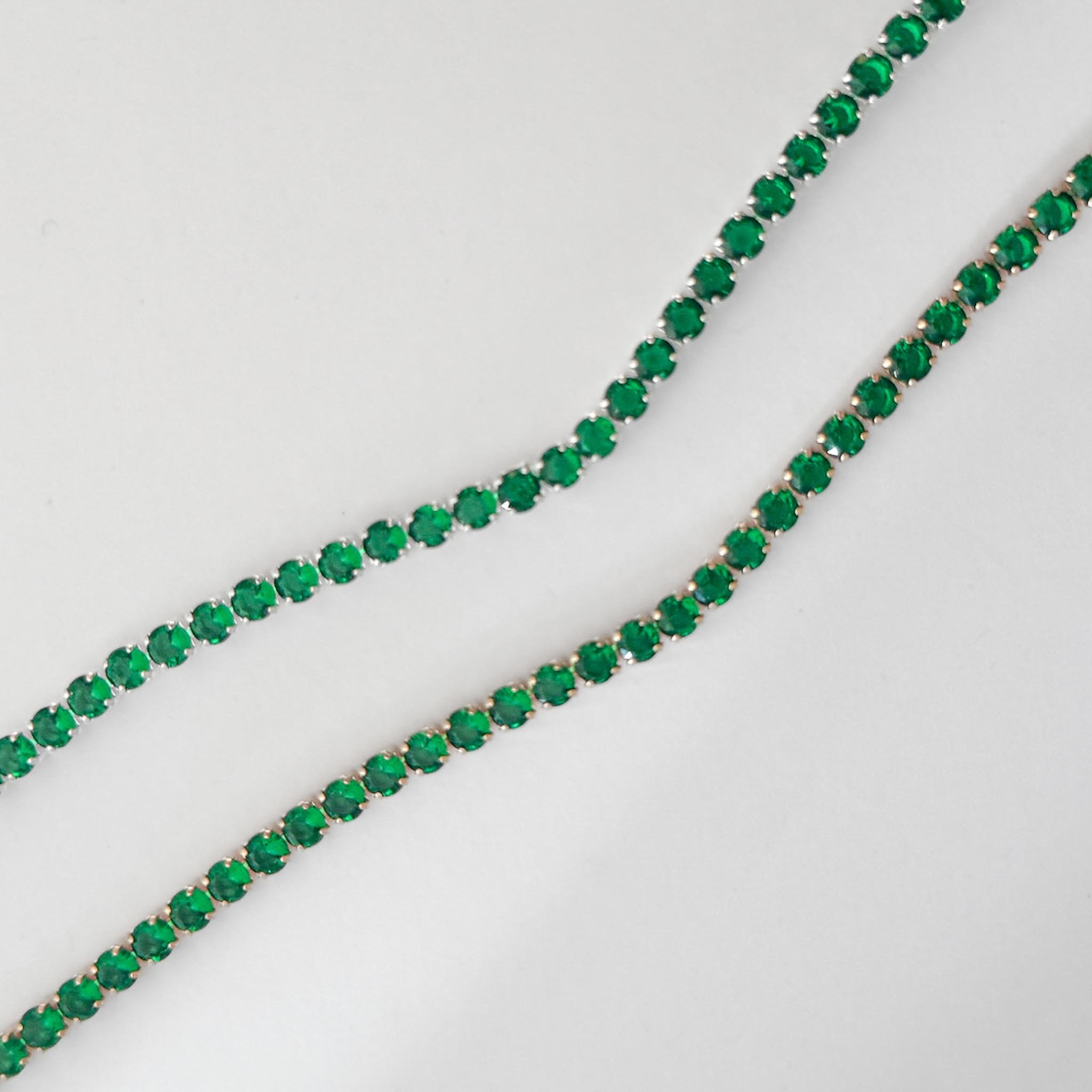 Choker - Riviera Quadradinha 4mm Zircônia