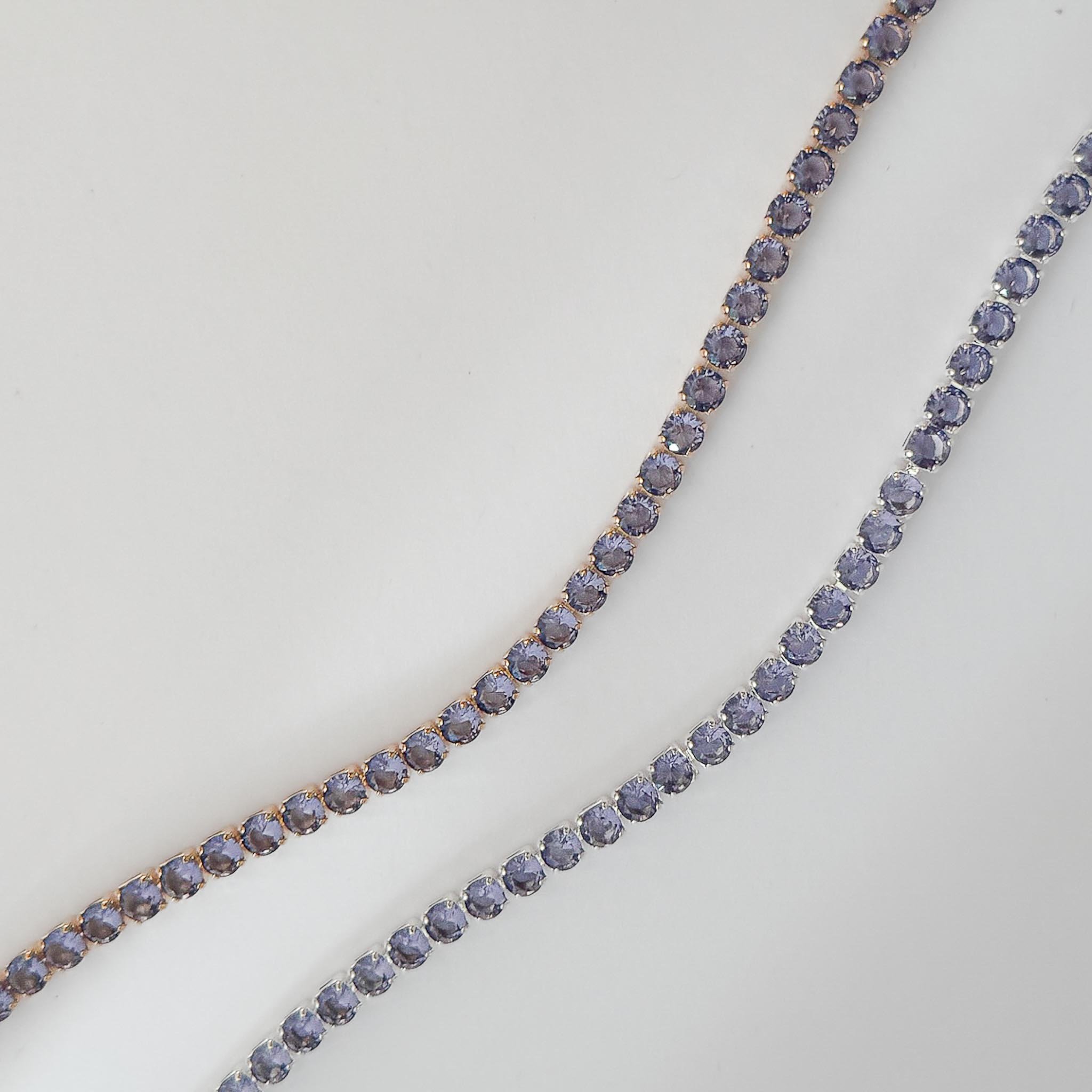 Choker - Riviera Quadradinha 4mm Zircônia