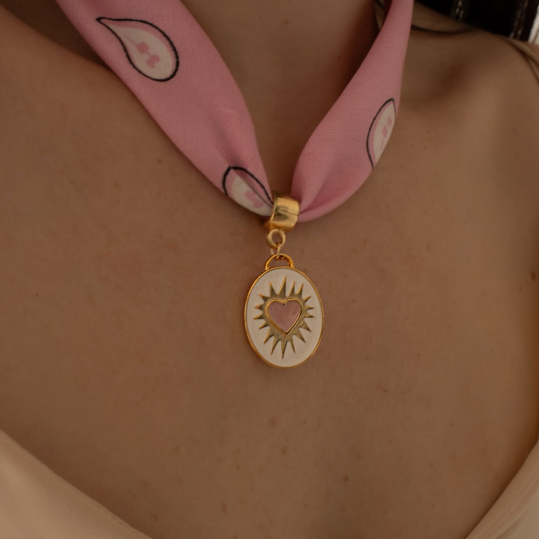 Choker - Bandana Rosa