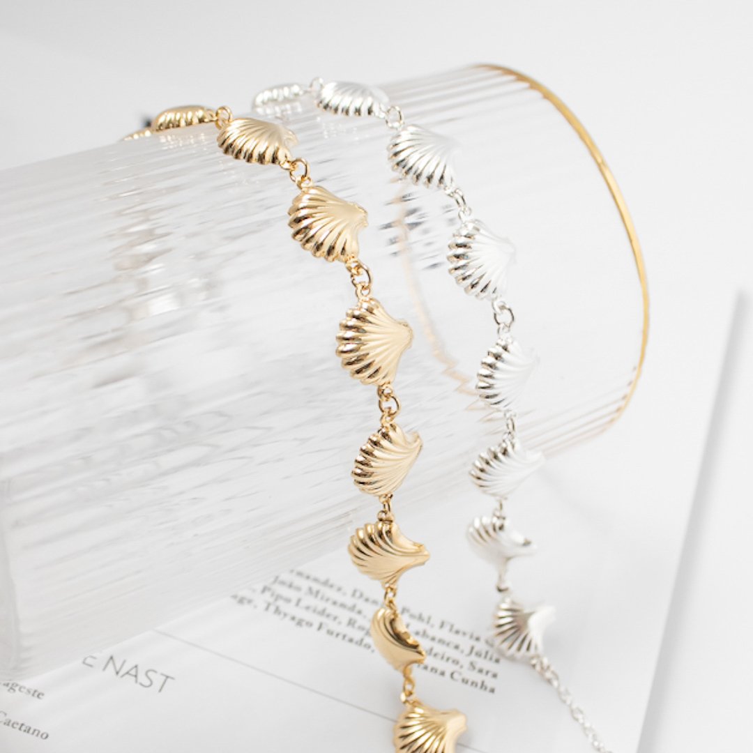 Choker - Conchas Abauladas