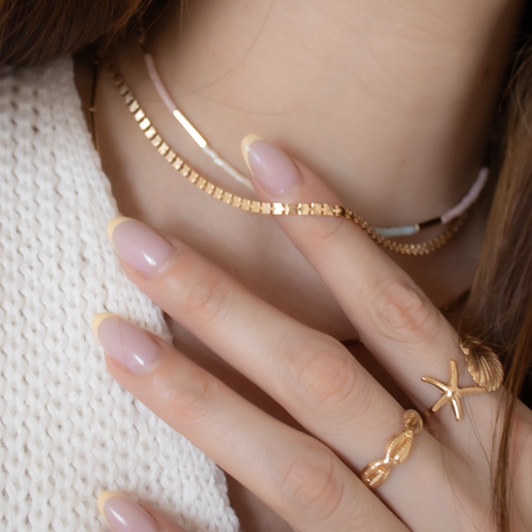 Choker - Corrente Plaquinhas