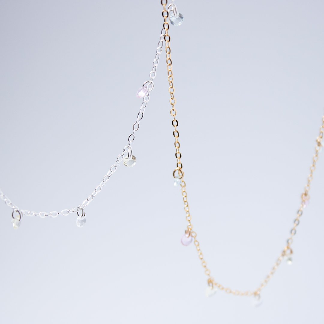 Choker - Cristais Coloridos 3mm