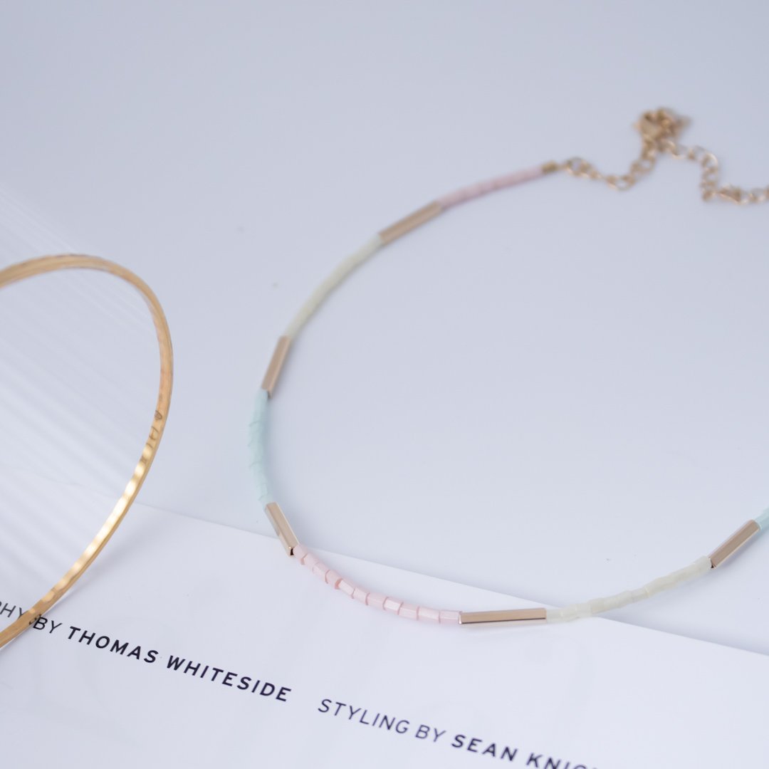 Choker - Cubinhos Coloridos