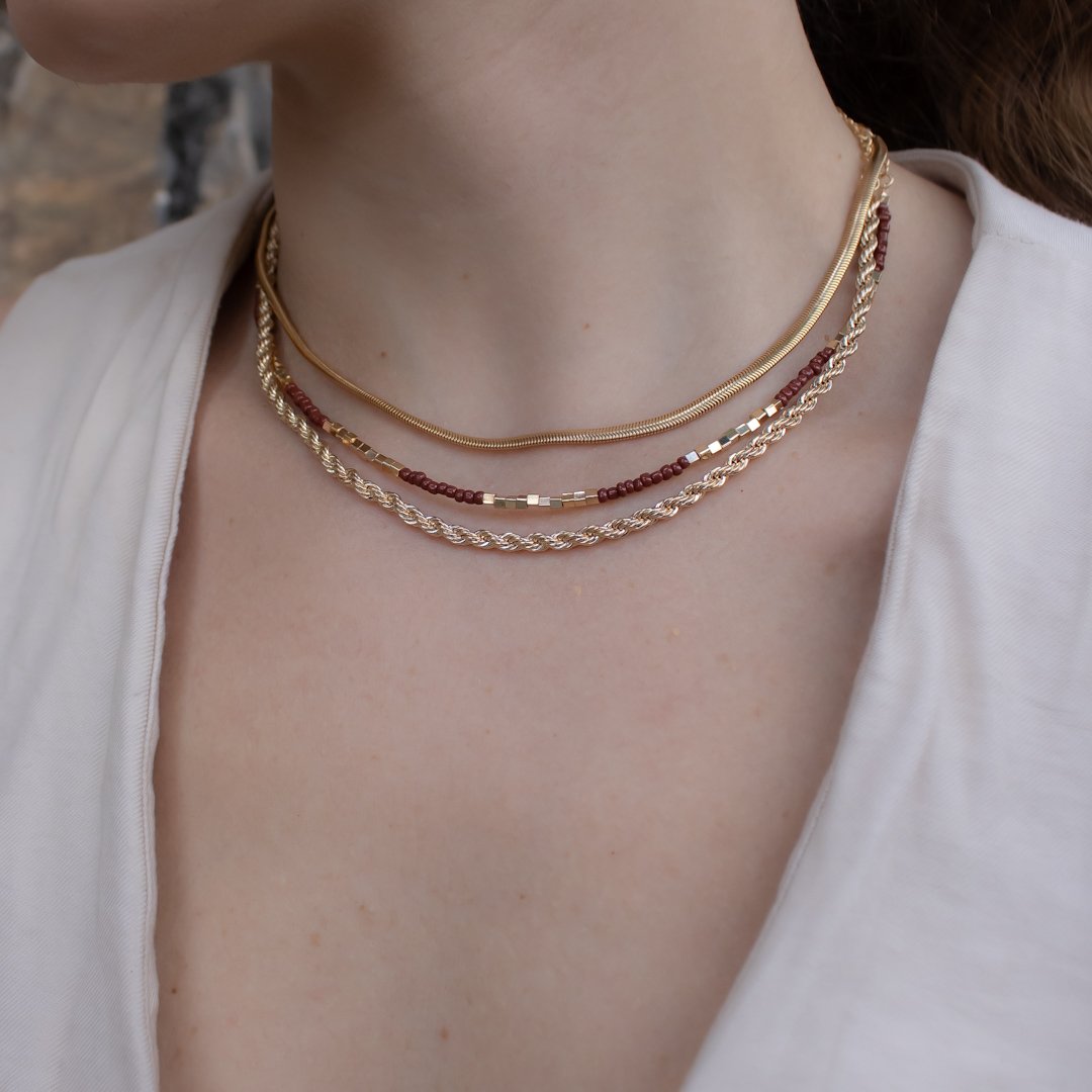 Choker - Cubinhos (Escolha a cor)