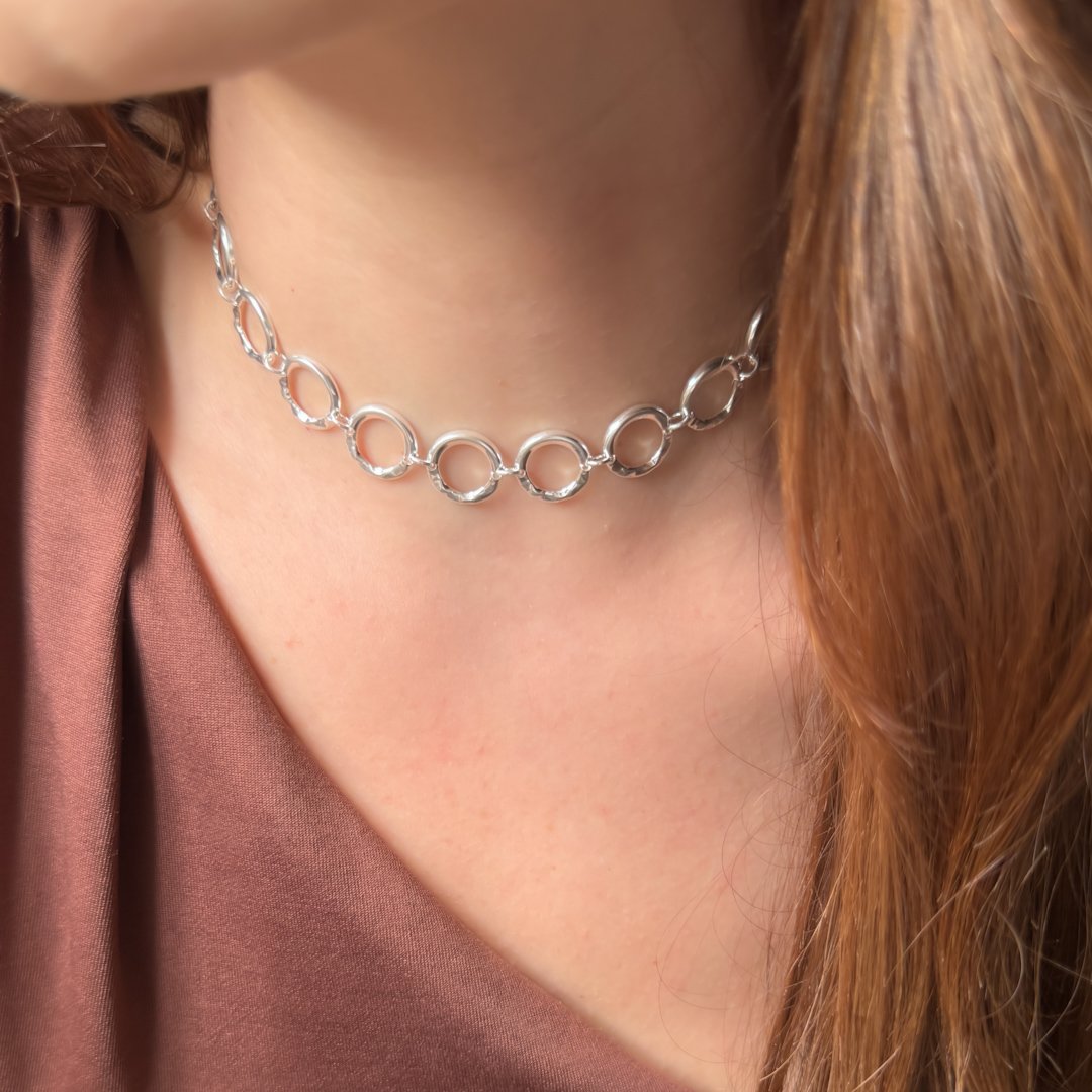 Choker - Elos Texturizados