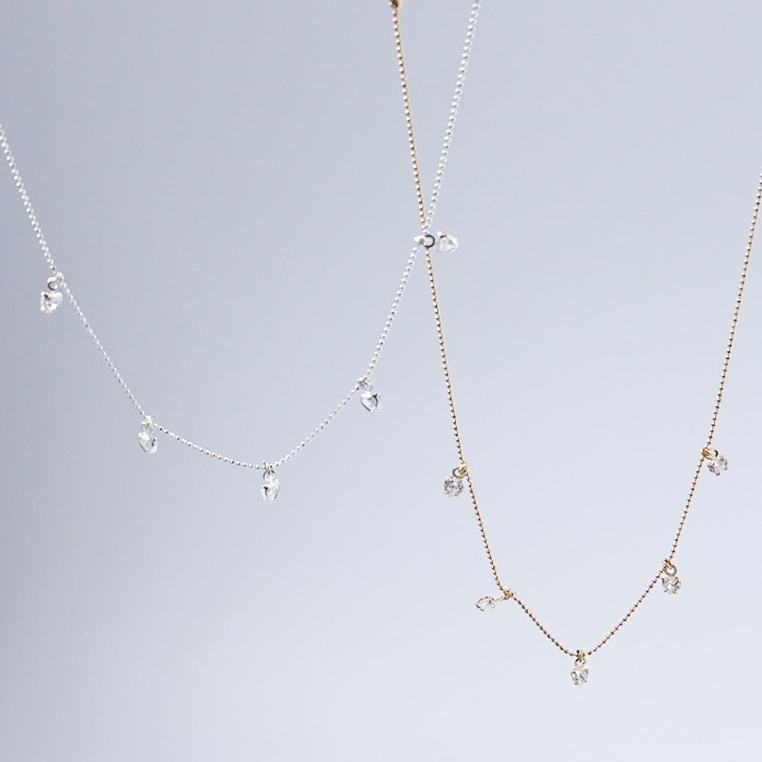 Choker - Mini Corações