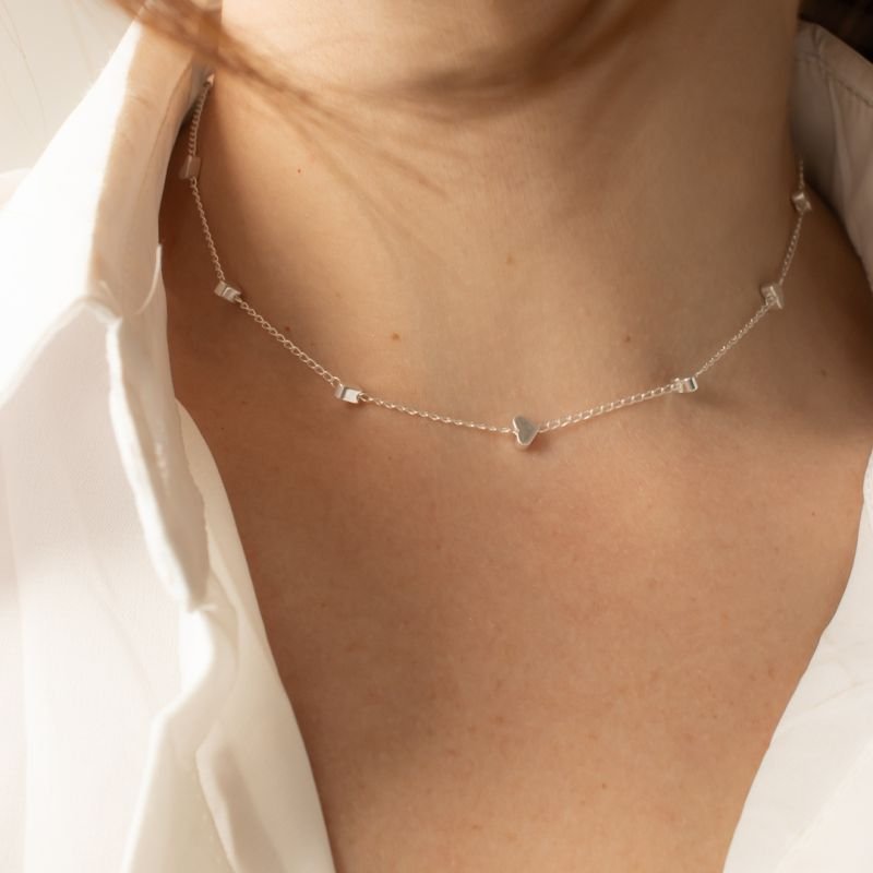 Choker - Mini Corações