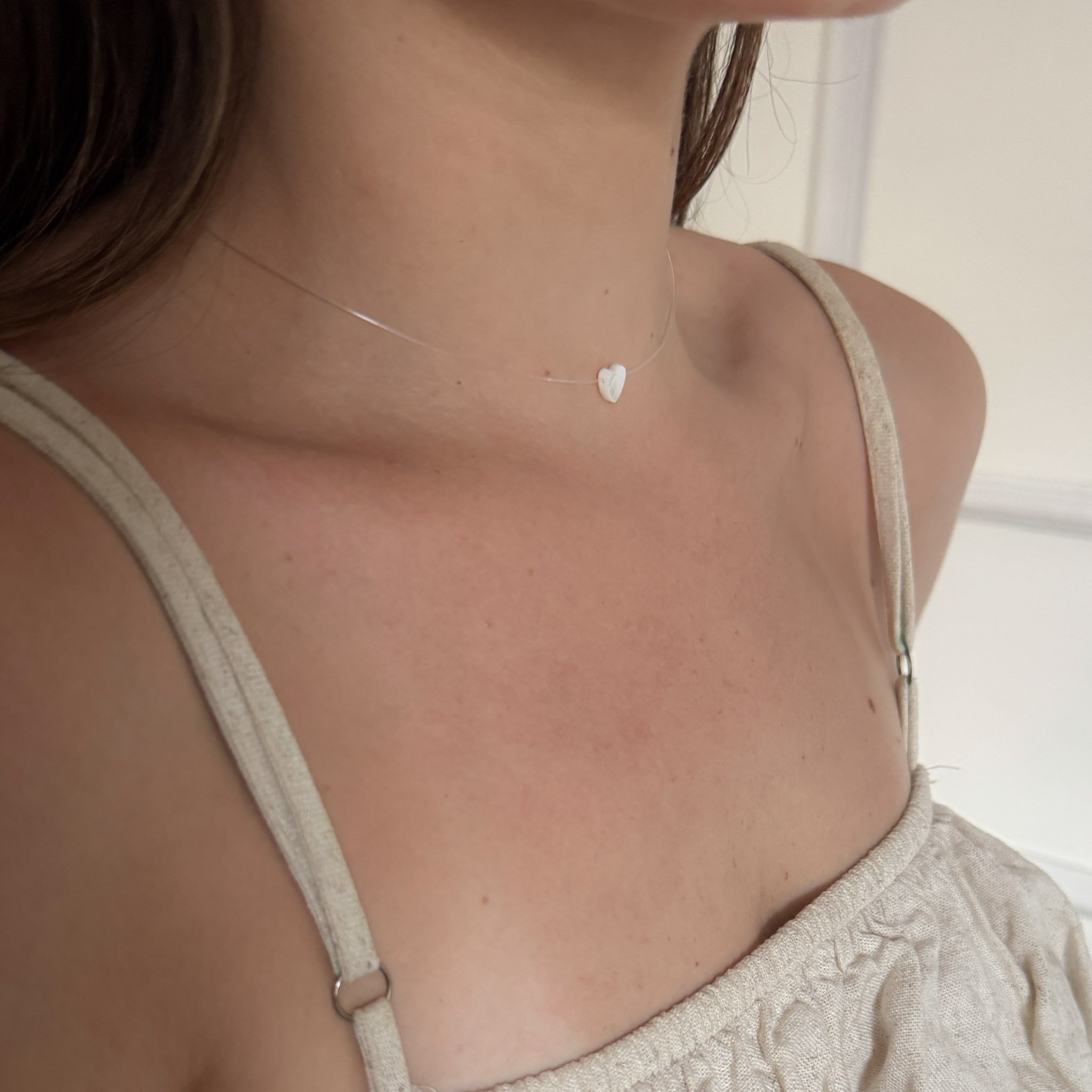 Choker Ponto de Luz - Madrepérola